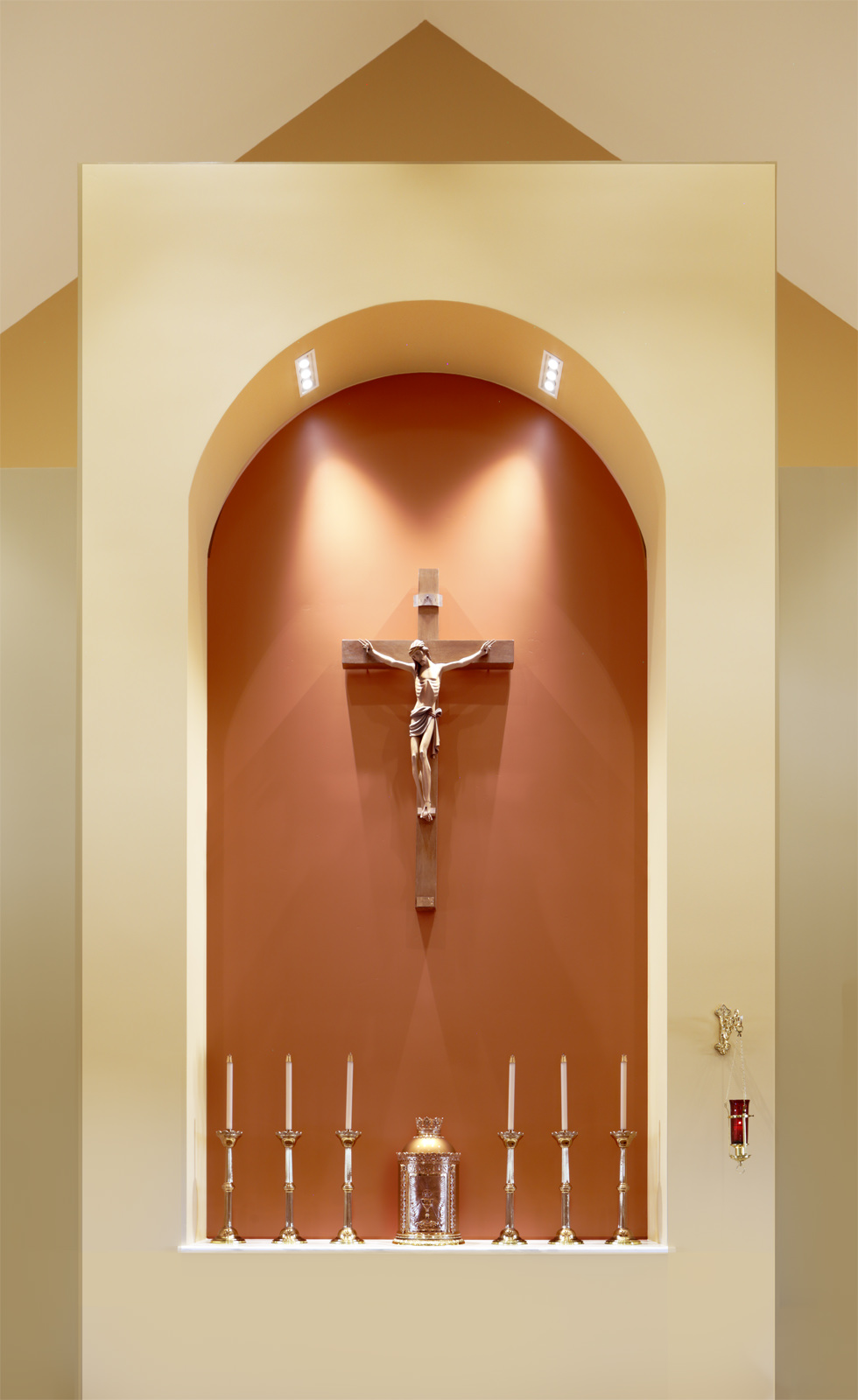 Saint Germaine - Cross and Tabernacle