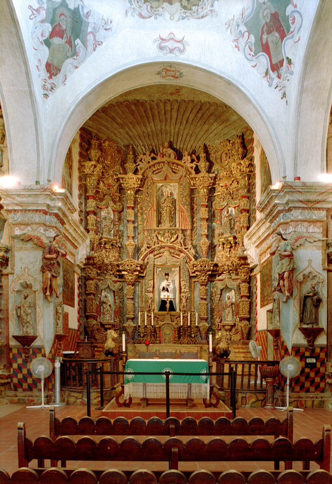 Altar at Mission San Xavier del Bac