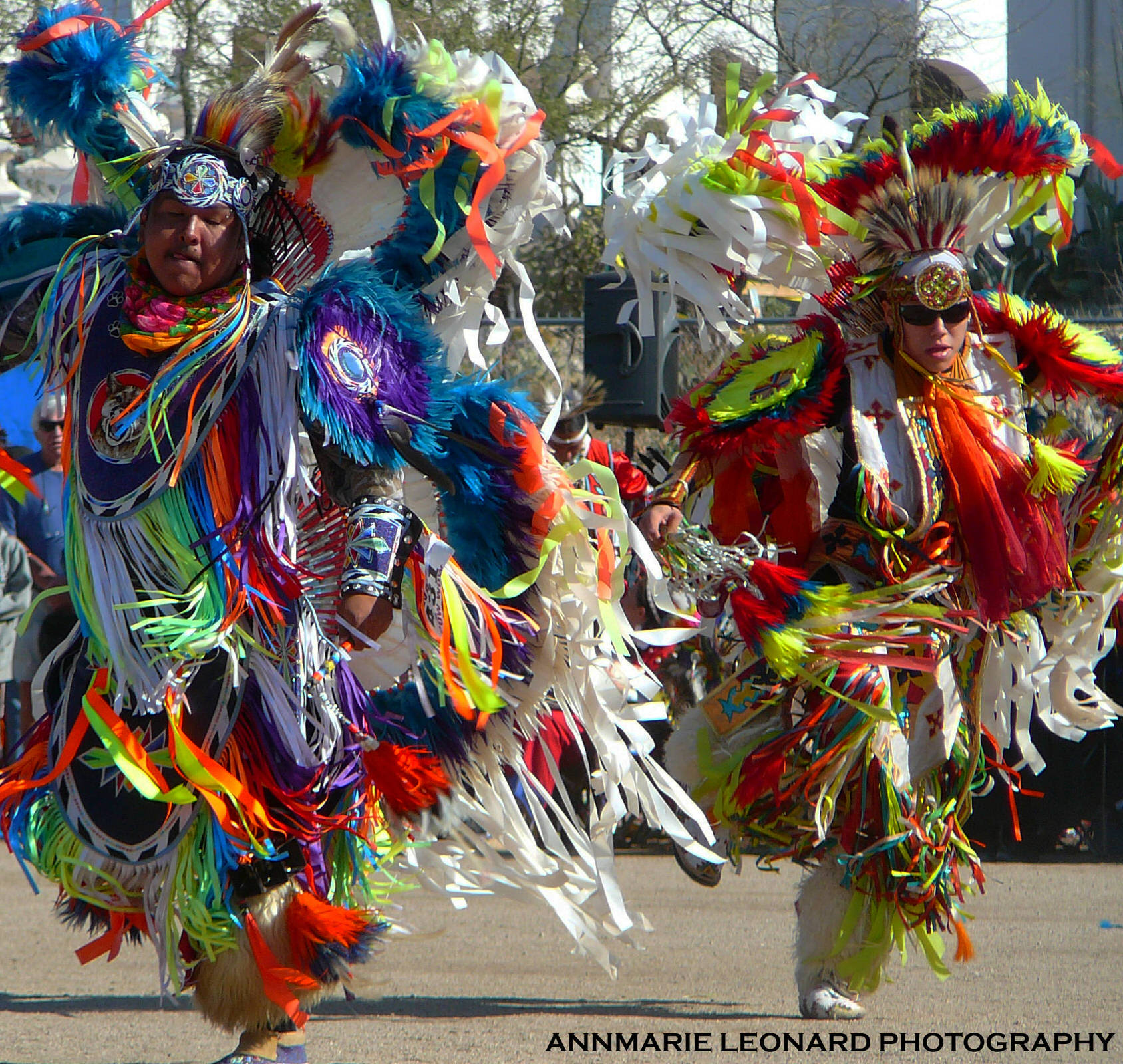 Dancers at Mission San Xavier del Bac