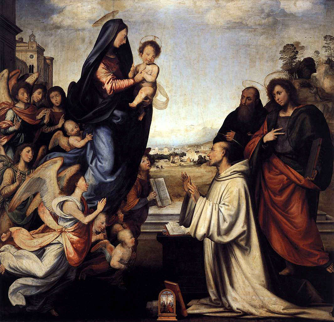 Vision of St Bernard of Clairvaux