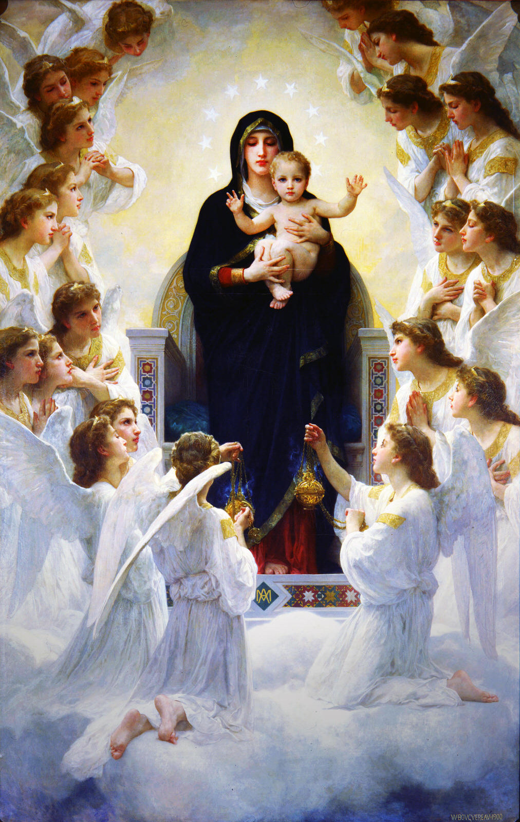 The Virgin with the Angels