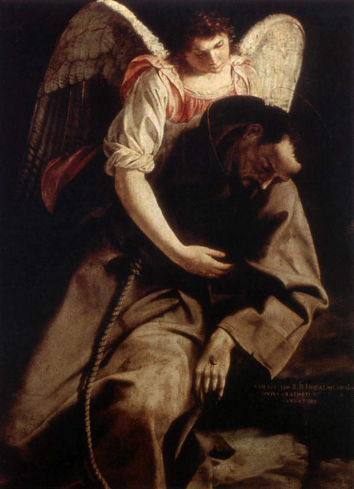 Saint Francis and the Angel