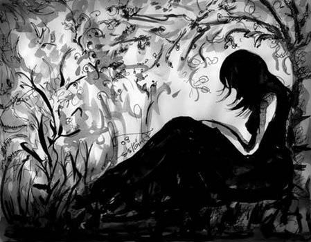 Woman in Grief