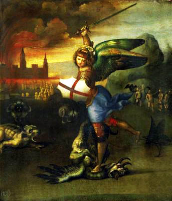 St. Michael Slaying a Dragon