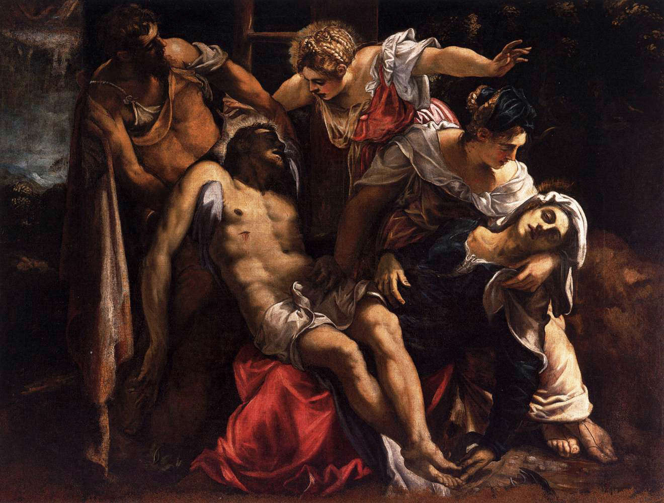 Lamentation over Dead Christ