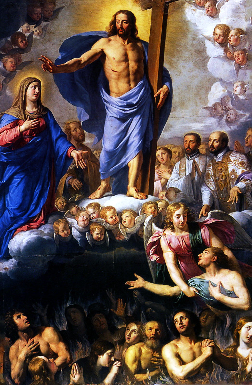 Jesus and the Souls in Purgatory