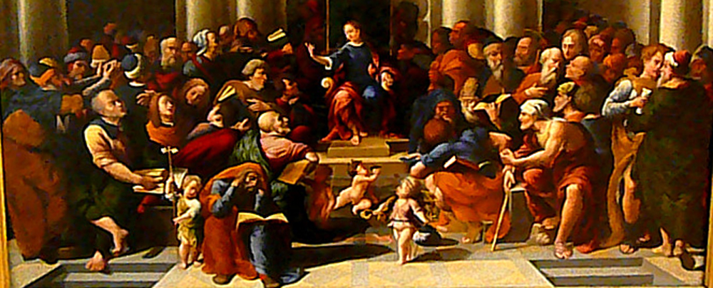 The Boy Jesus in the Temple
